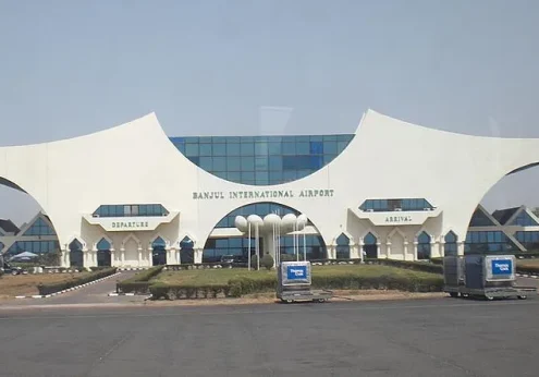 Flight to Banjul